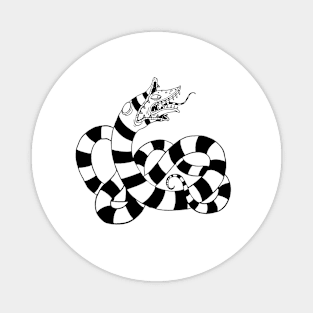 Beetlejuice Sandworm Magnet